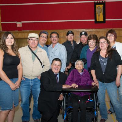 Community Supper Mrs. Peter Sutherland Sr. And Members Of The Sutherland Family